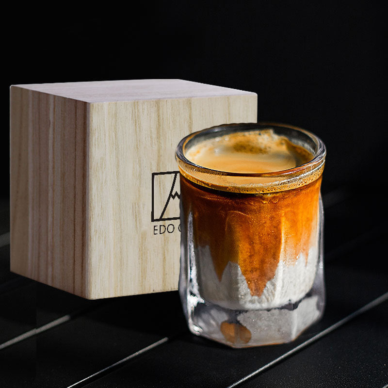 Home Fashion Simple Octagonal Glass Cups