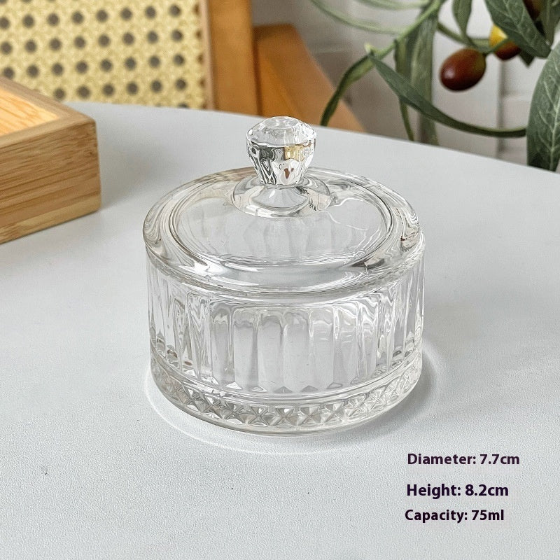 Glass Pudding Cup Set Ice Cream Cup Dessert Ice Cream