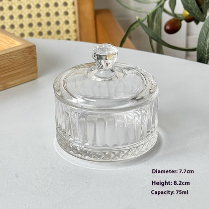 Glass Pudding Cup Set Ice Cream Cup Dessert Ice Cream