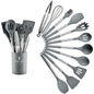 Heat Resistant Non-stick Pot Spoon Spatula Cooking Kitchen Tool Set